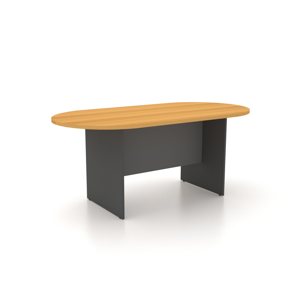 Oval shape Conference Table Size : 1800W x 900D x 750H